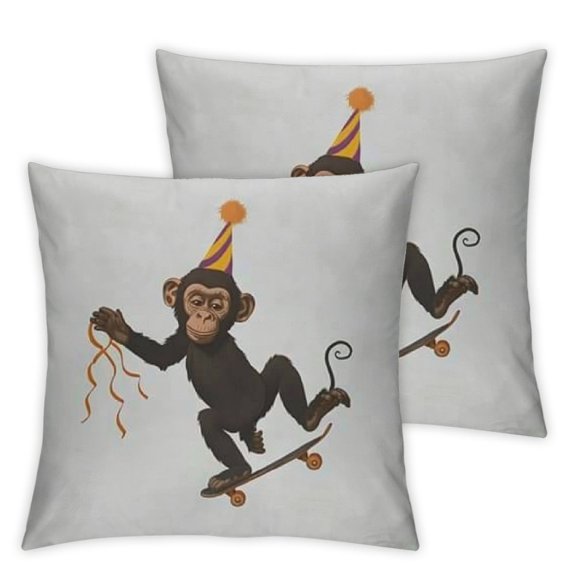 Party Monkey' Pillow Cases