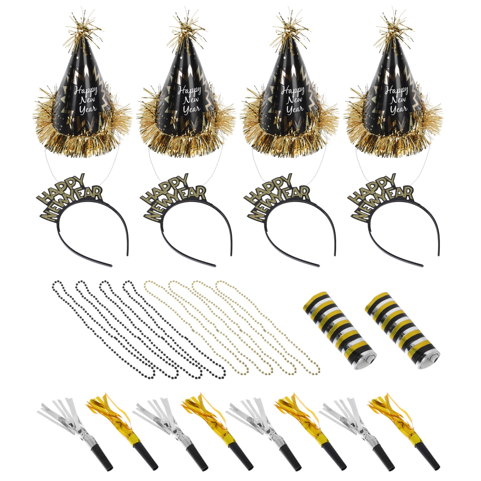 Party New Year Years Noise Maker Whistles 2022 Hats Supplies Props