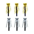 thumbnail image 1 of Party Noise Makers - , Gold/Silver Tassel - for New Year/Birthday, Festive Sound Blowers(6Pcs), 1 of 6