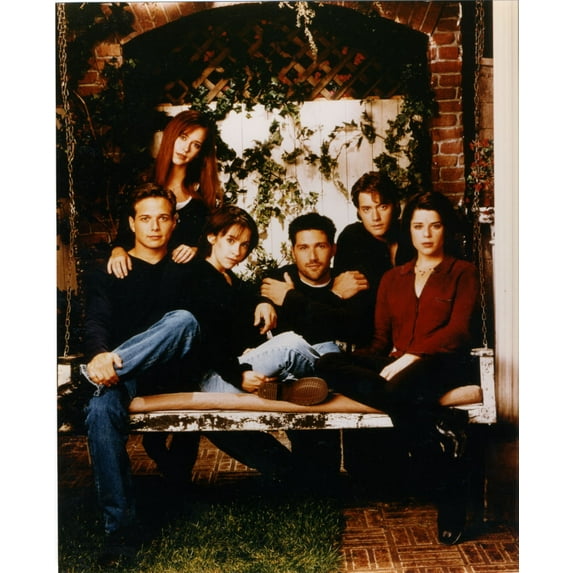 Party Of Five Poster 24In x 36In Art Poster 24x36 Multi-Color Square Adults Poster Time