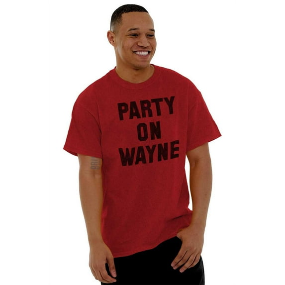 Party On Wayne Garth 1990s Plus Size Crewneck Graphic Tee Shirt Brisco Brands 5X