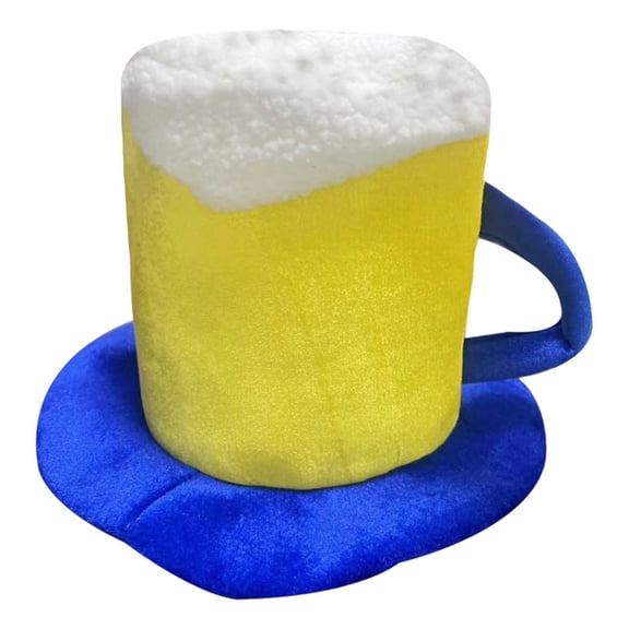 Party, Party, Beer Cup, Hat，Funny Beer Hat With Adjustable Headband And Drink Holders For Parties Festivals Sports Events