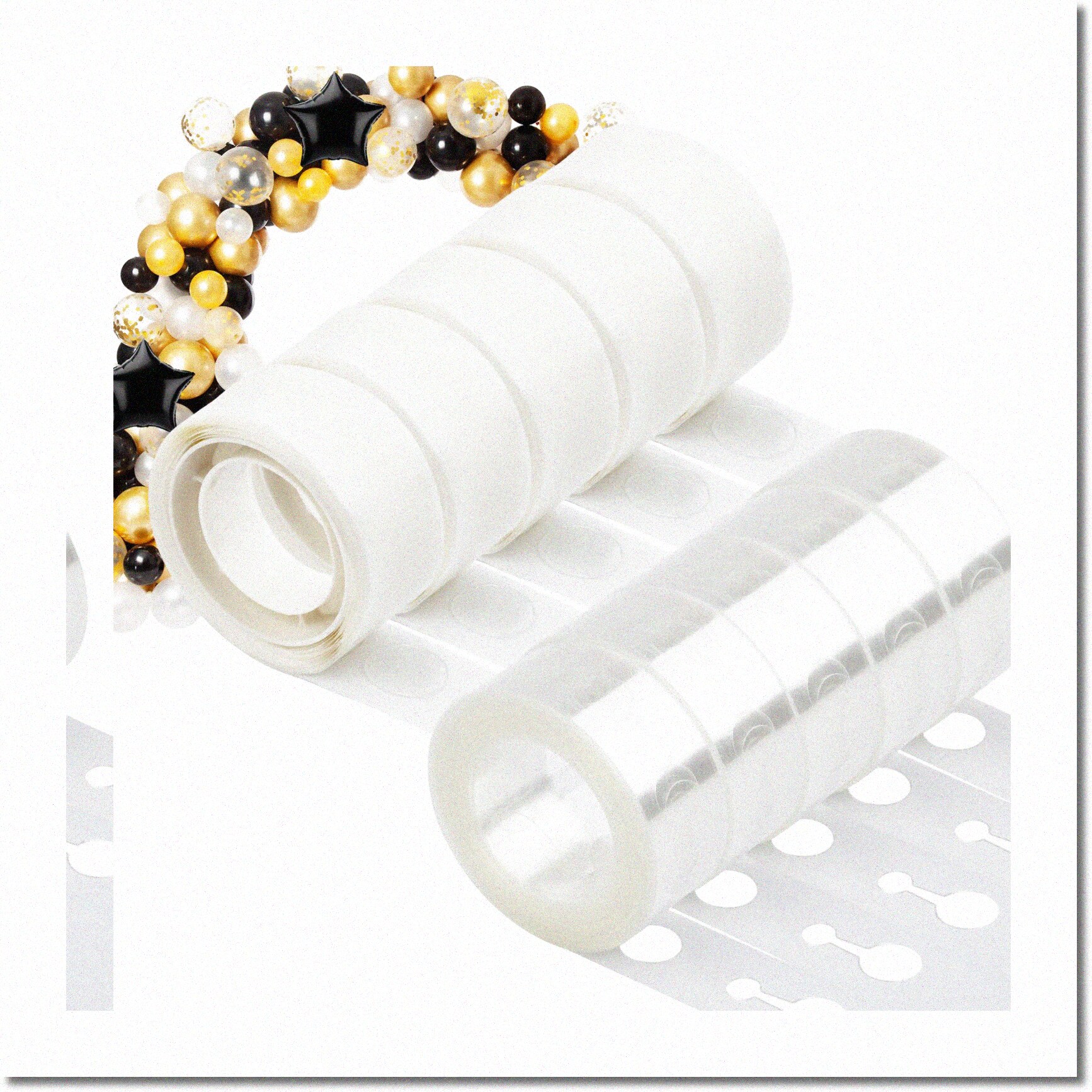 Party Perfect Balloon Arch Kit Garland Decorating Strip, Tape, Dot