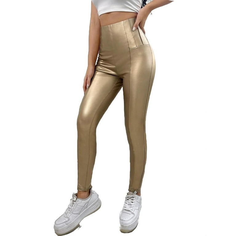 Walmart gold leggings top