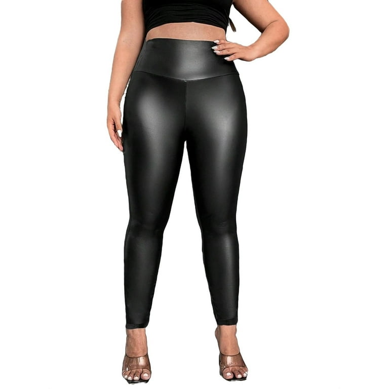 Walmart plus size black leggings new arrivals