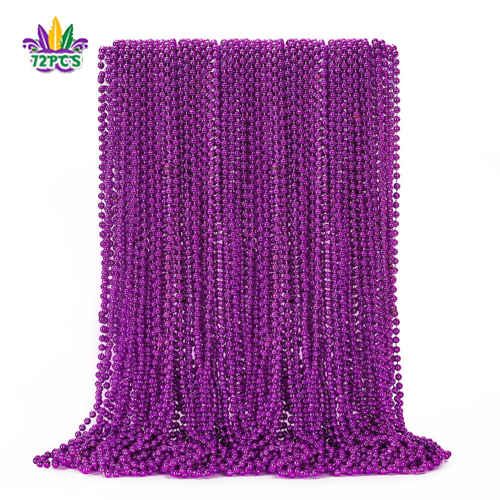 Party Plastic Bead Chain Necklace Colorful Bead Chain