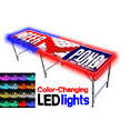 thumbnail image 1 of Party Pong 8-Foot Professional Beer Pong Table with LED Lights - Beer Pong Edition, 1 of 6