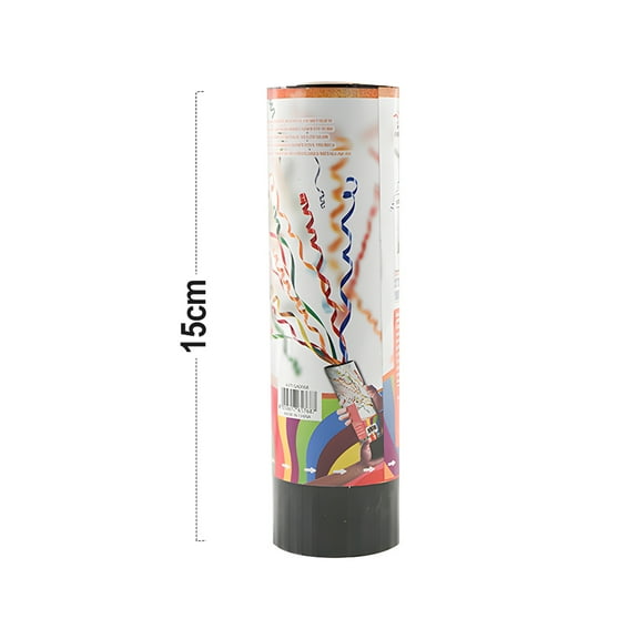 24pcs, 6'' Multi-Color Confetti Cannon Party Poppers, for parties and celebrations