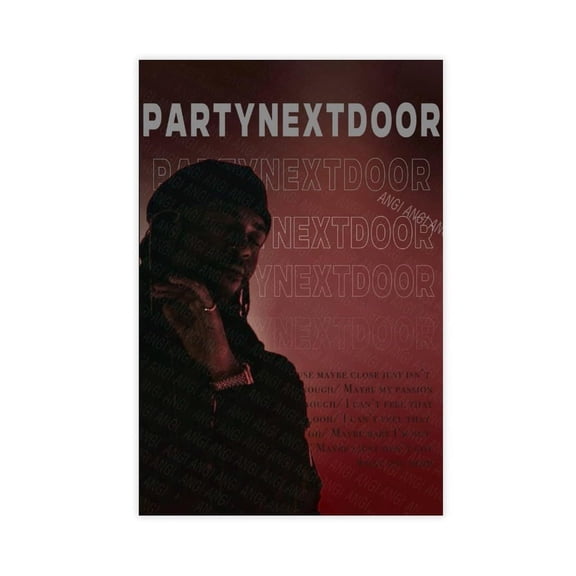 Party Poster NextDoor Some Sexy Songs 4 U Music Album Cover Posters for Room Canvas Wall Art Bedroom Decor