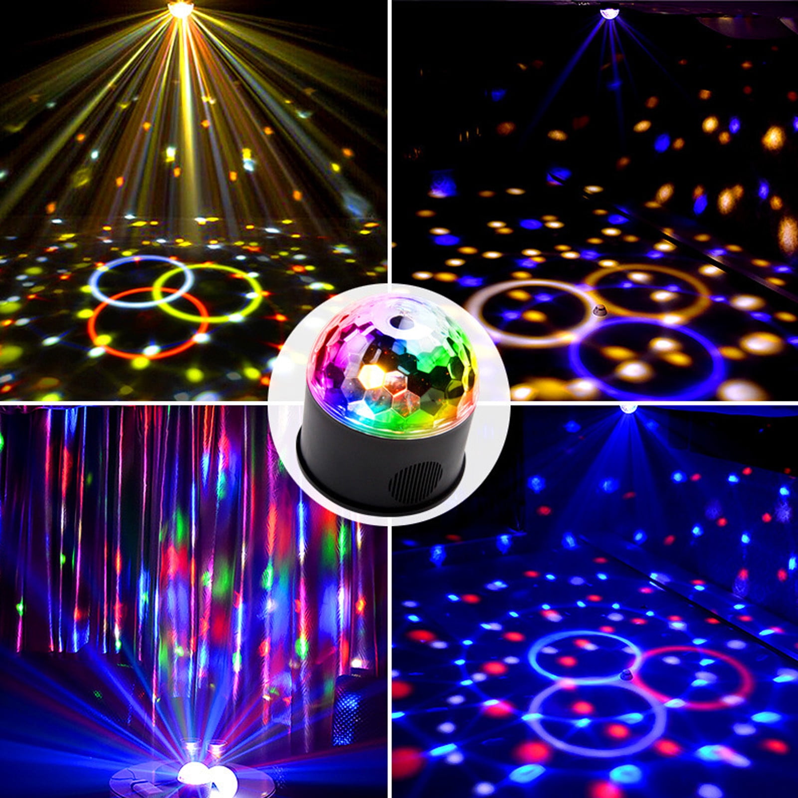 Party Projection Lamp Builtin Bluetooth Speaker Multiple Projection