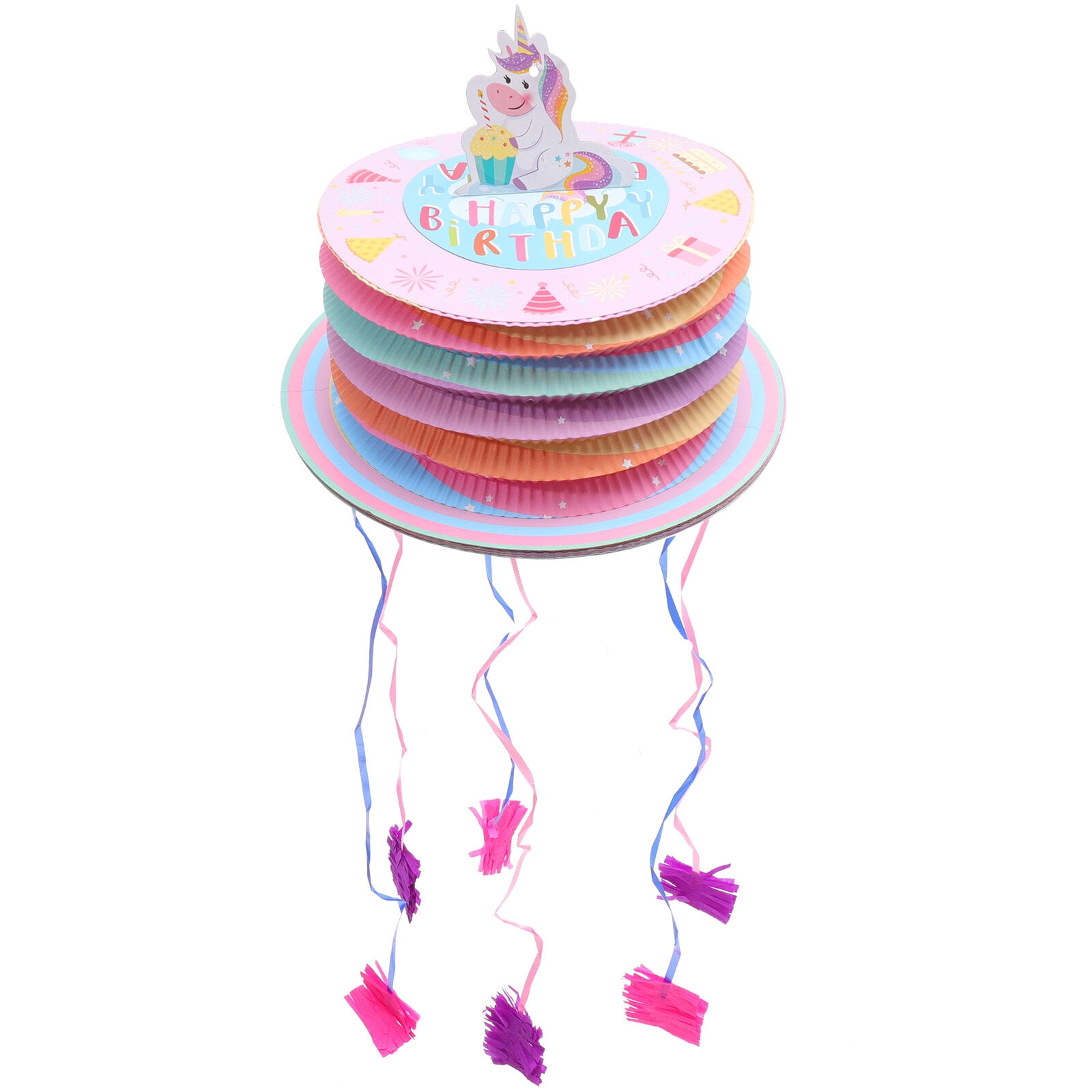 Pull String Rocket Ship Pinata - Outer Space Party Decorations for  Astronaut Themed Birthday (Small, 16.5 x 12.5 x 3 in)