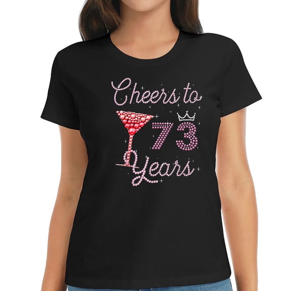 Party Queen: Womens Vintage Short Sleeve T-Shirt with Graphics