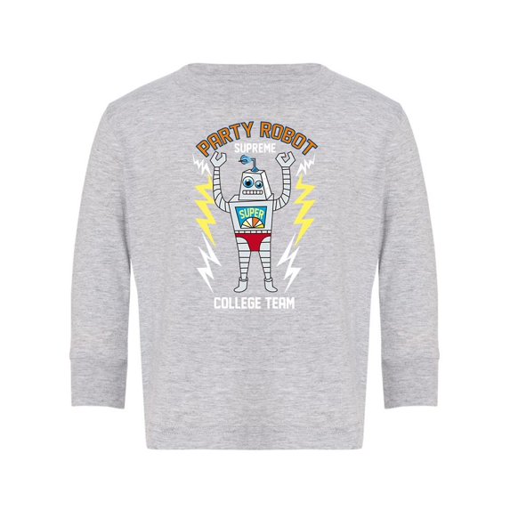 Party Robot Long Sleeve Toddler -Image by Shutterstock, 2 Toddler