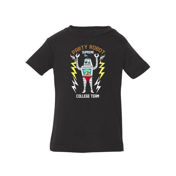 Party Robot T-Shirt Infant -Image by Shutterstock, 6 Months