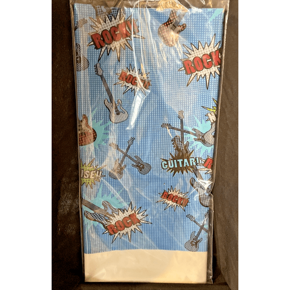 Party Rock 'Boy Rock' Plastic Table Cover (1ct)