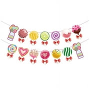 Party Set,Colorful & Party Hanging Swirls Lollipop Decoration
