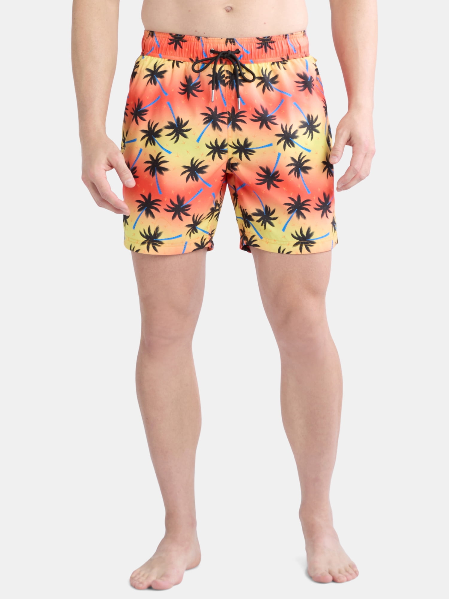 Party Sharks Men's Swim Trunks, 6.5" Inseam (Available in S-XL)