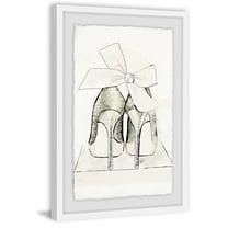 Party Shoes Framed Painting Print