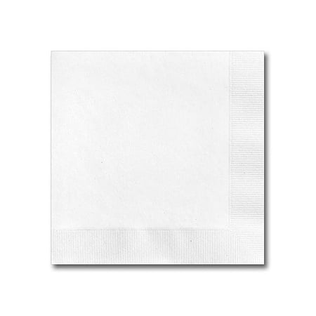 Party Source White Blowout Dinner Napkins 150 Pcs