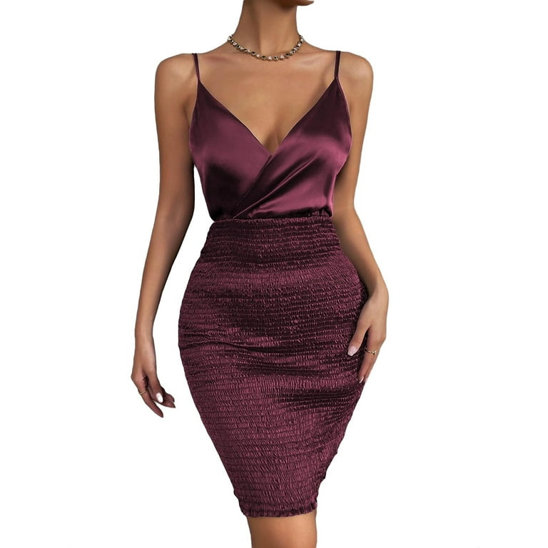 Mauve spaghetti strap outlet dress