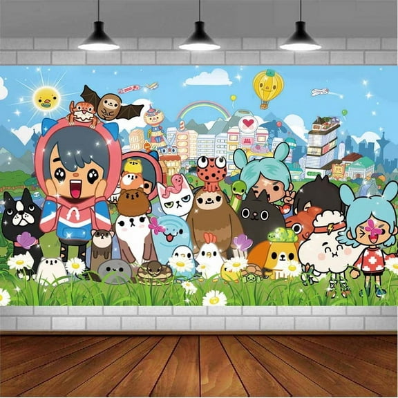 Post Wall Decor Birthday Banner Backdrop Background Party Supplies Taspestry