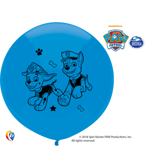 Party Supplies - Pioneer Latex Balloon Paw Patrol - Boys 3 ct. 17" 57726