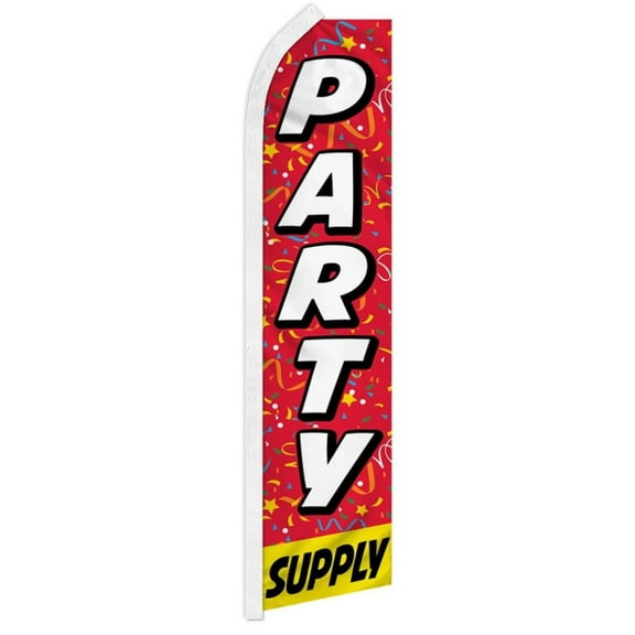 Party Supply Super Flag