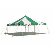 Party Tents Direct Weekender Outdoor Canopy Pole Tent, Green, 20 ft x 20 ft