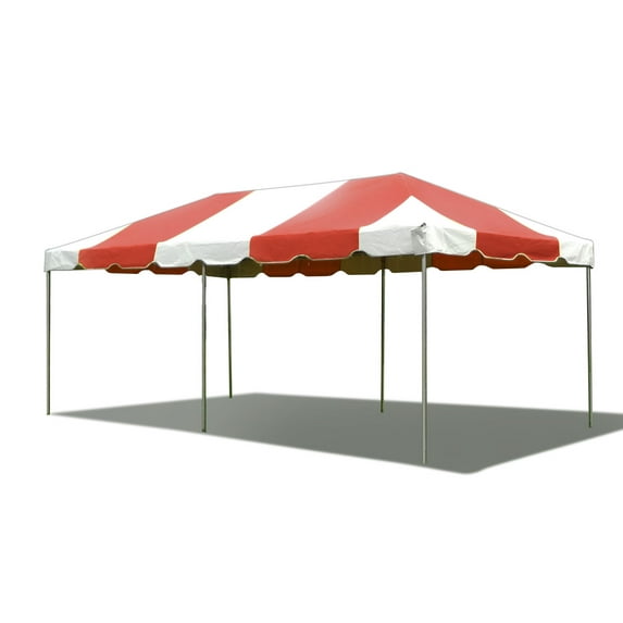Party Tents Direct Weekender West Coast Frame Party Tent, Red, 10 ft x 20 ft