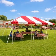 Party Tents Direct Weekender West Coast Frame Party Tent, Red, 20 ft x 30 ft