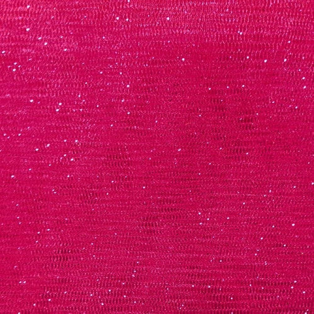 Friends Forever pink polyester custom mix glitter, poly hot pink