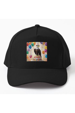 Party Time Bald Eagle Baseball Hat, American Celebration Bird Graphic Design, Classic Cap