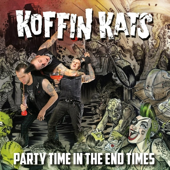 Koffin Kats Party Time In The End Times (Lim.Ed./Col.Vinyl) (Vinyl Record)