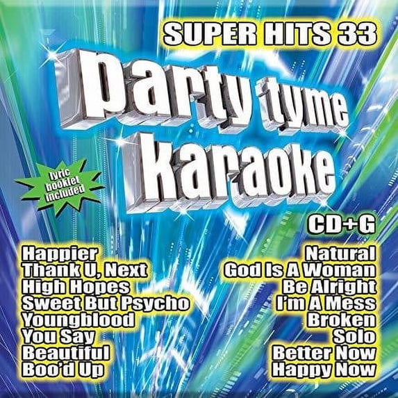 Party Time Karaoke - Super Hits 33 - CD
