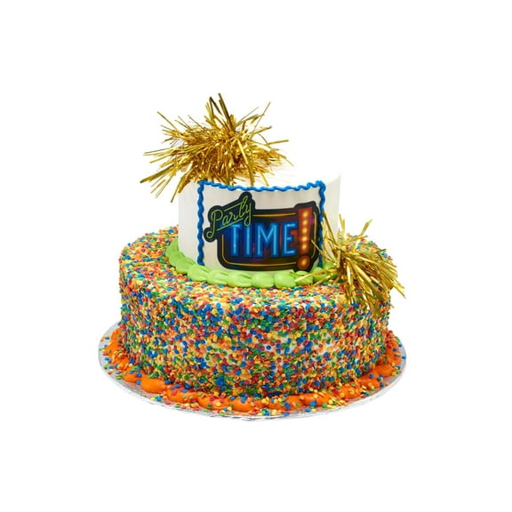 Party Time Two Tier Cake