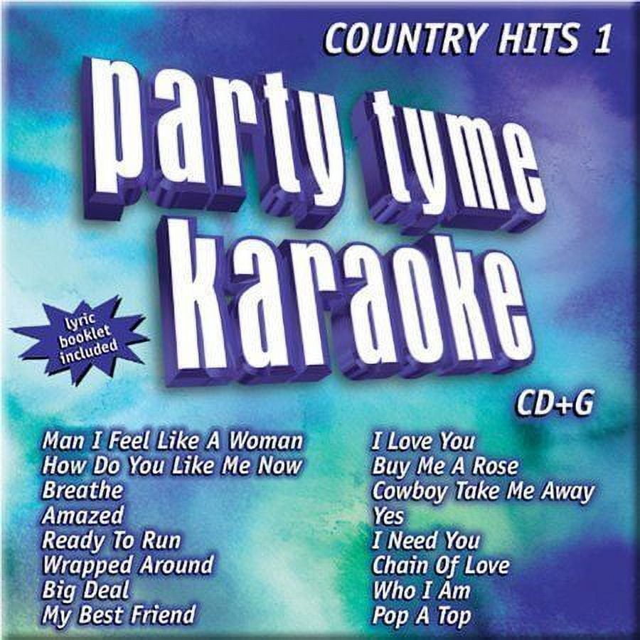 Pre-Owned - Party Tyme Karaoke: Country Hits by Sybersound (CD, May-2005, Records)