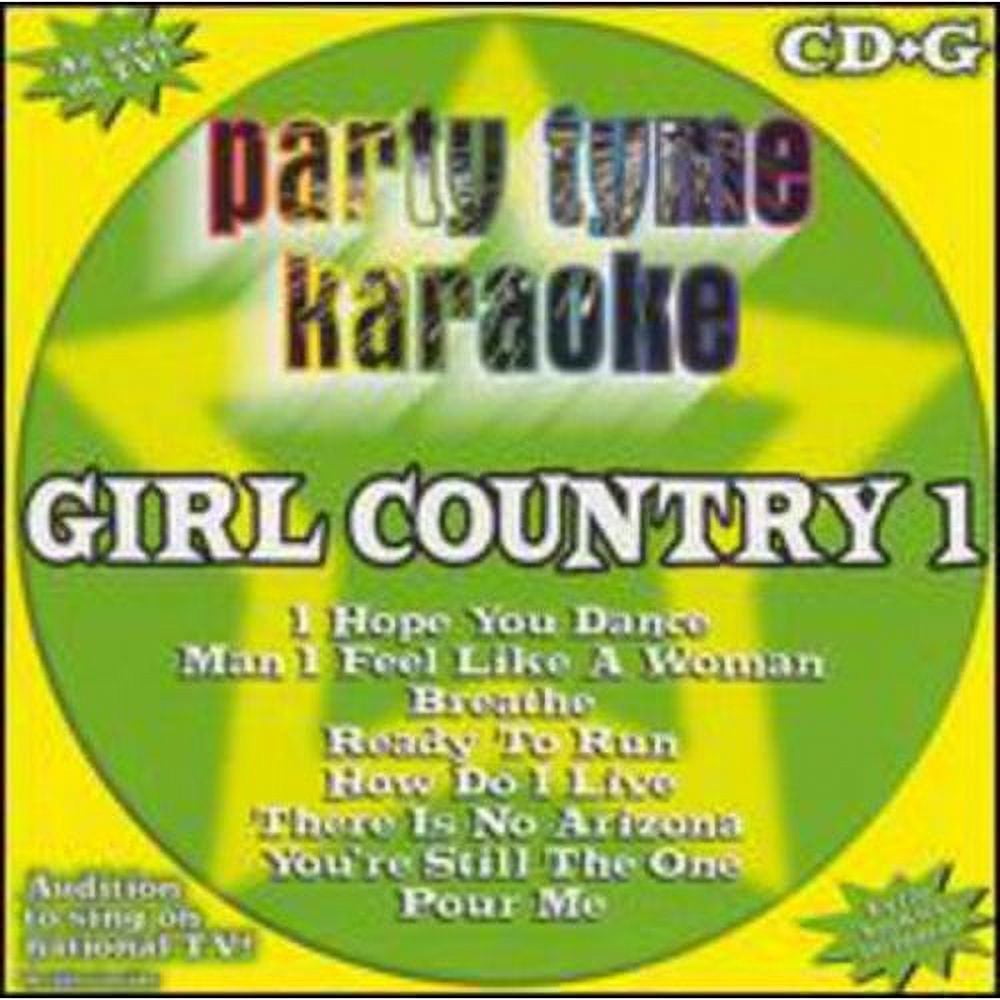 Party Tyme Karaoke Girl Country 1