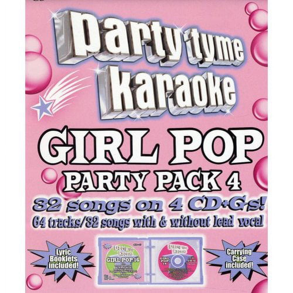 Party Tyme Karaoke - Girl Pop Party Pack 4 (CD) by Various Artists