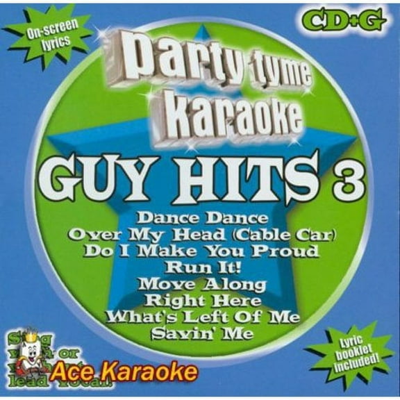 Party Tyme Karaoke: Guy Hits 3