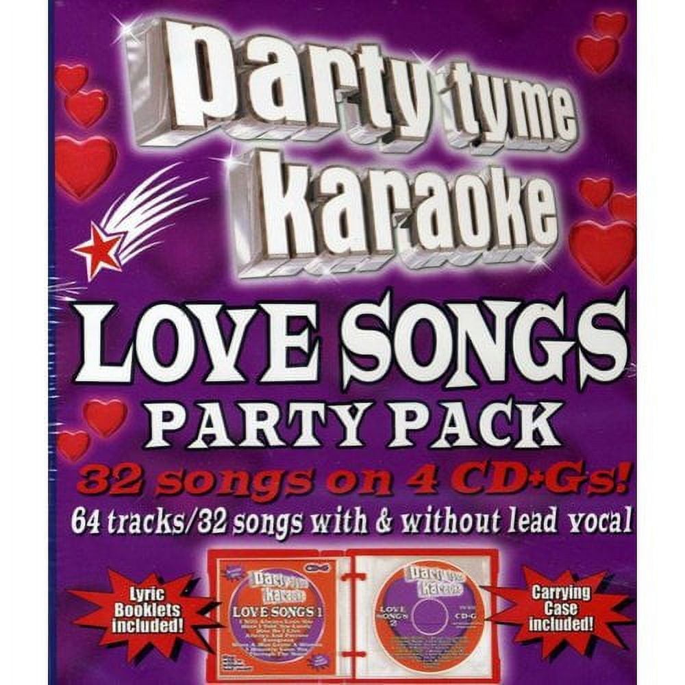 Party Tyme Karaoke Love Songs Party Pack (4 Disc Box Set)