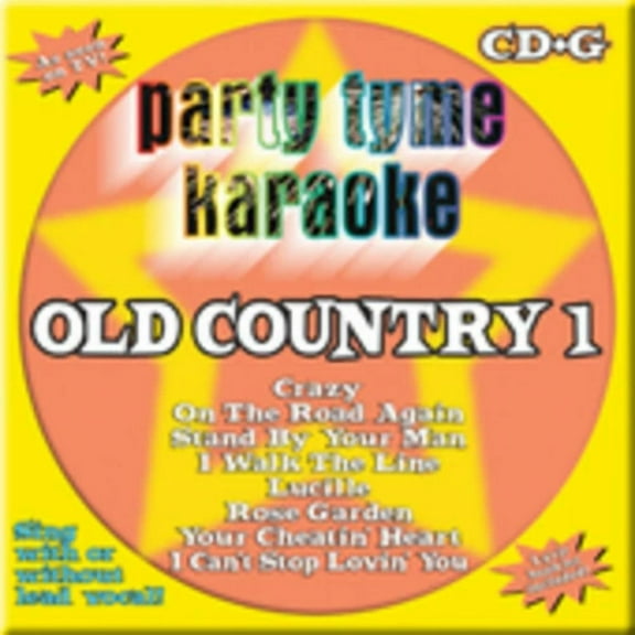 Party Tyme Karaoke - Old Country 1 Music CD 2000s Release - Sold by gmusic