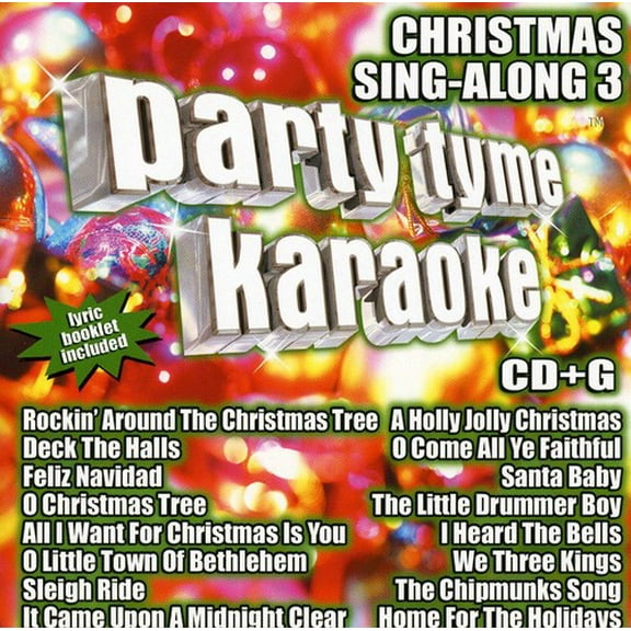 Party Tyme Karaoke - Party Tyme Karaoke: Christmas Sing-Along, Vol. 3 - Christmas Music - CD