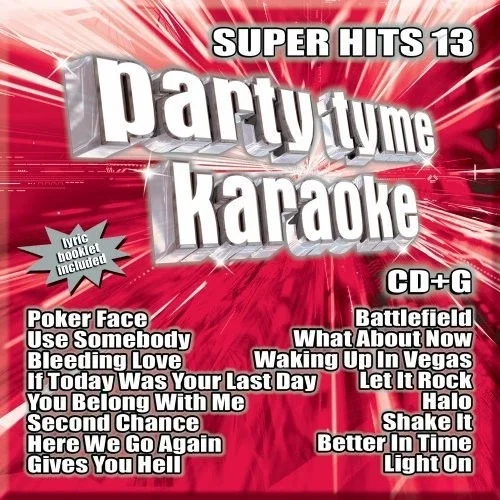 Party Tyme Karaoke Super Hits 13 (16-Song) - Music Performance CD - Sold by iVera Accessories