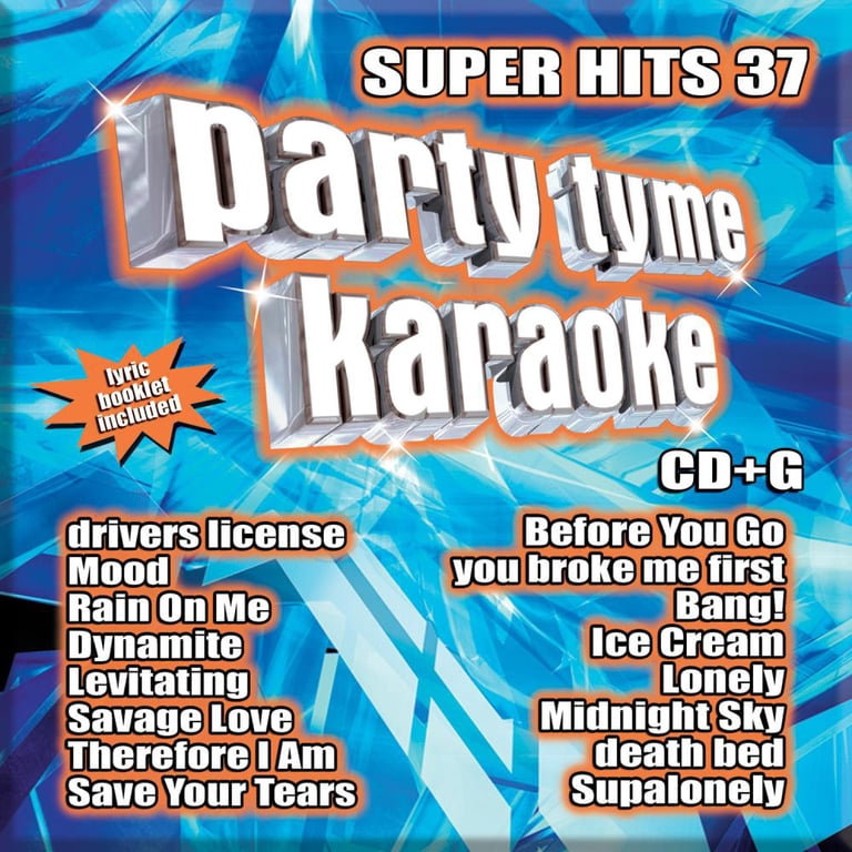 Party Tyme Karaoke - Super Hits 37 (16-Song CD+G) - CD - Walmart.com