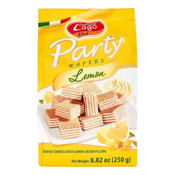 Party Wafers Lemon, 8.8 Oz