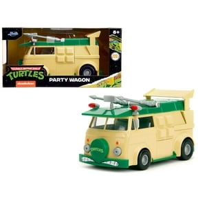 Party Wagon Green and Beige "Teenage Mutant Ninja Turtles" "Hollywood Rides" Series Diecast Model Car by Jada