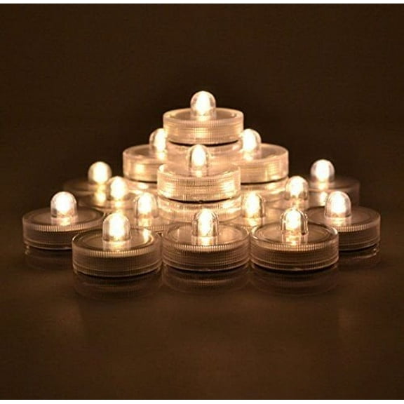 Party Waterproof Wedding Underwater Battery Sub Seasonal Festival Celebration Flameless LED Tea Light Home Decoration