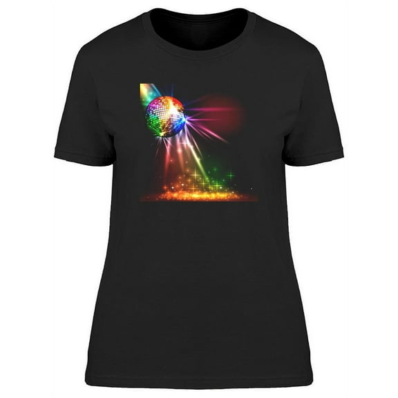 Party With Disco Ball T-Shirt Women -Image by Shutterstock, Female Small