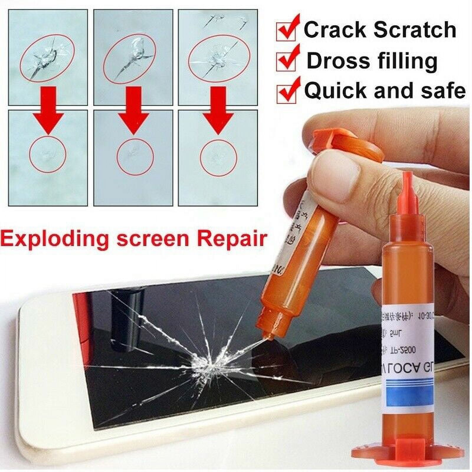 Uonlytech 12 pcs steel sponge flat tool phone screen repair kit phone  screen tool tools for screen absorber to clamp phone fixing clips Securing  clip