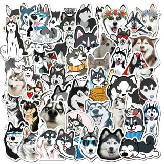  Dog Stickers for Water Bottles Dog Stickers for Kids Dogs Vinyl Sticker  Big Dog Stickers for Laptop(50 Pcs) : Toys & Games